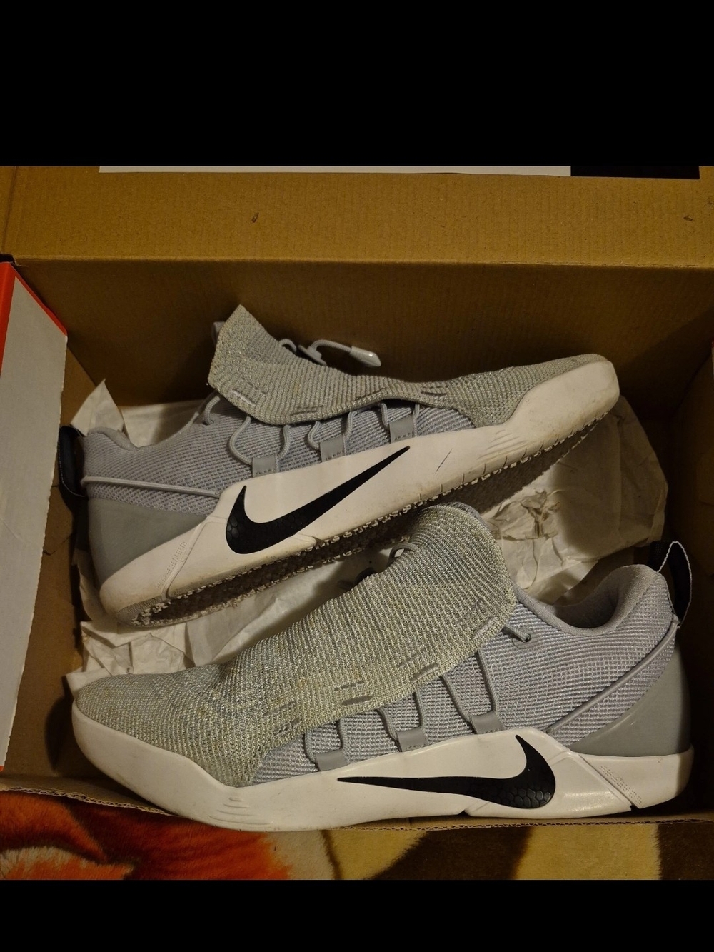 Size 9.5 - Nike Kobe A.D. NXT Wolf Grey